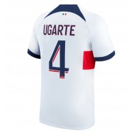 Muški Nogometni Dres Paris Saint-Germain Manuel Ugarte #4 Gostujuci 2023-24 Kratak Rukav